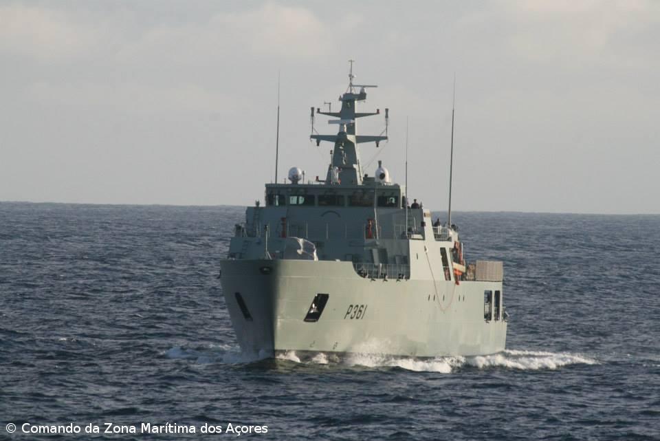 Navio Figueira da Foz aberto a visitas em Ponta Delgada – Imagem 1