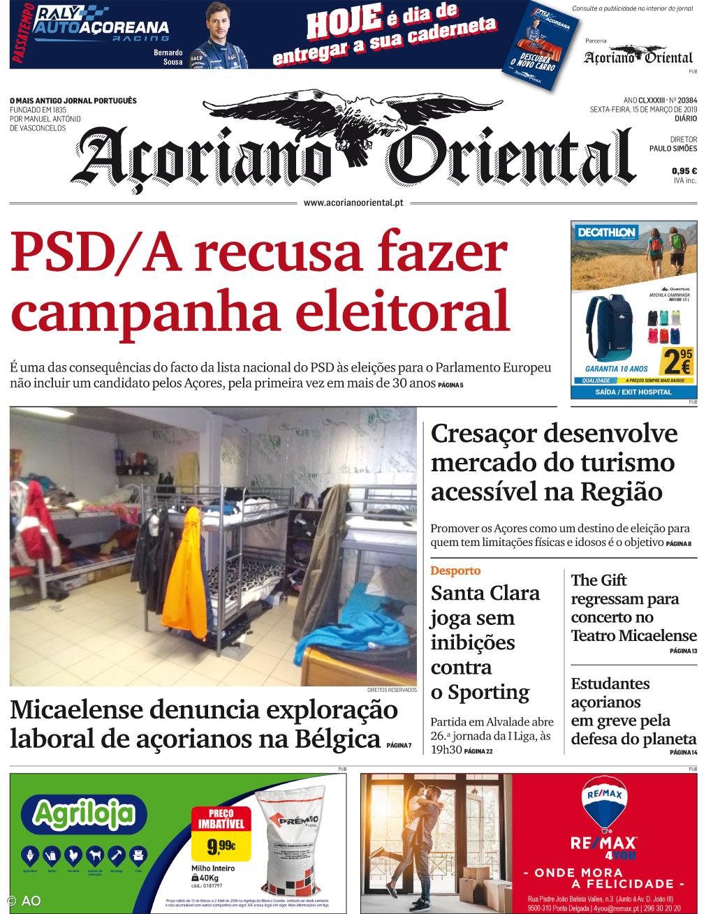 PSD/A recusa fazer campanha eleitoral – Imagem 1