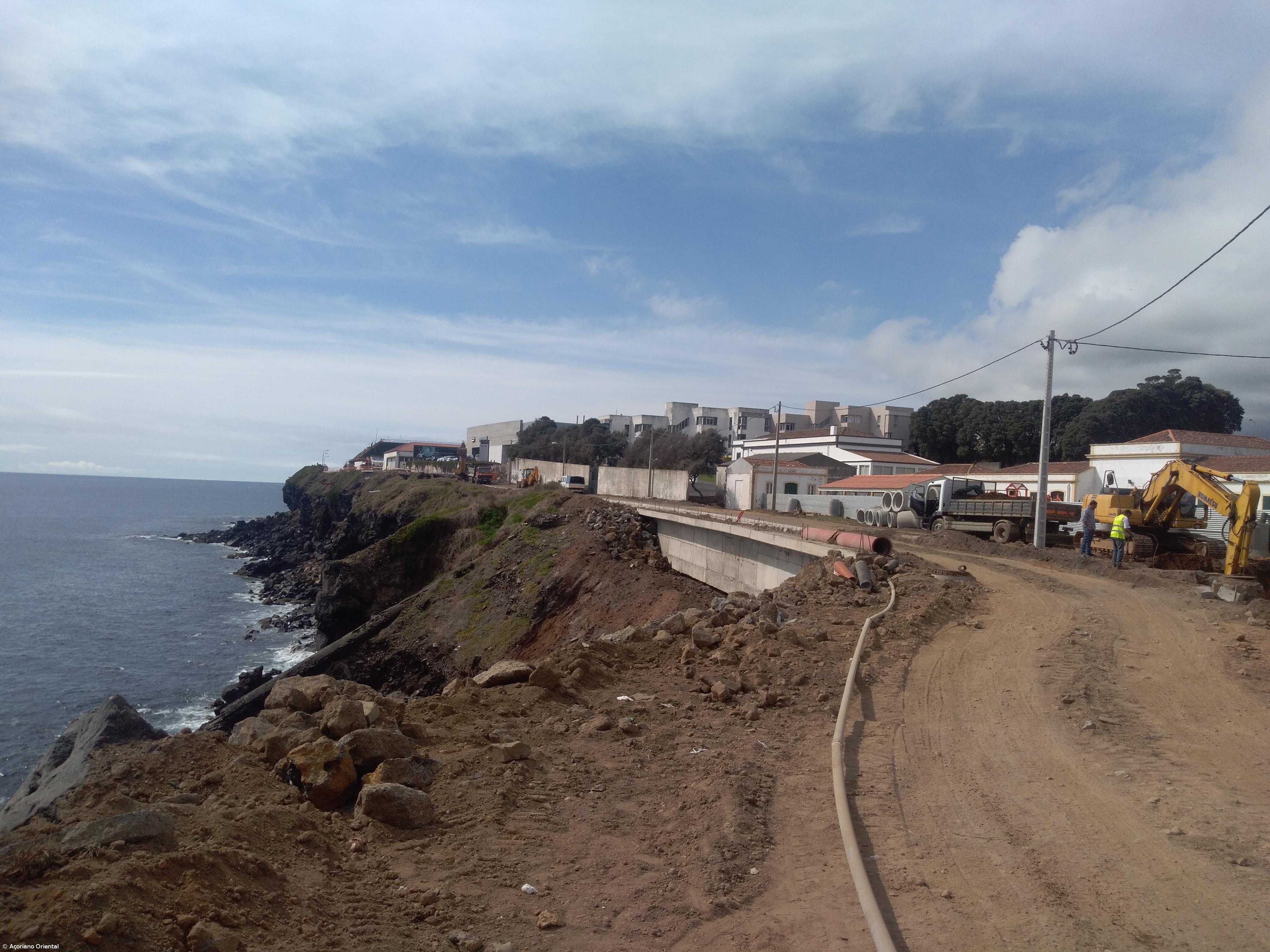 “Problemas técnicos” atrasam obra na costa de Santa Clara  – Imagem 1