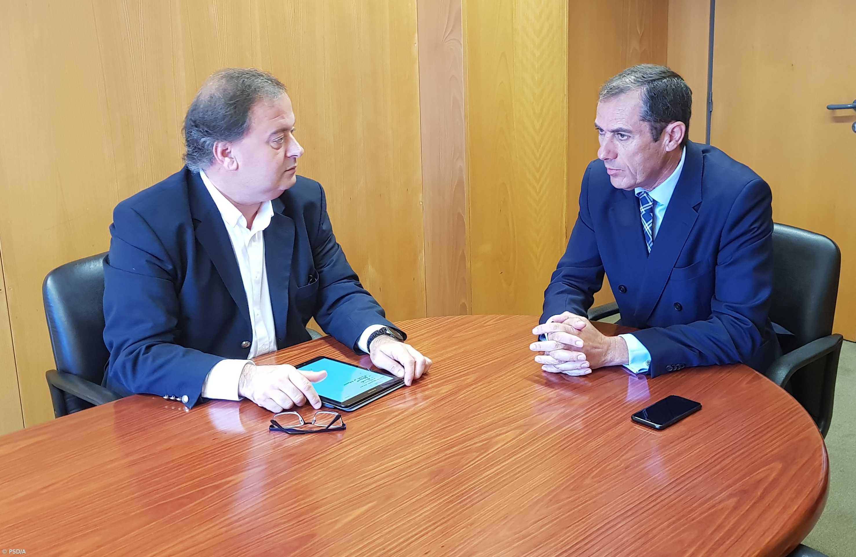 António Almeida reuniu com secretário geral da CAP – Imagem 1