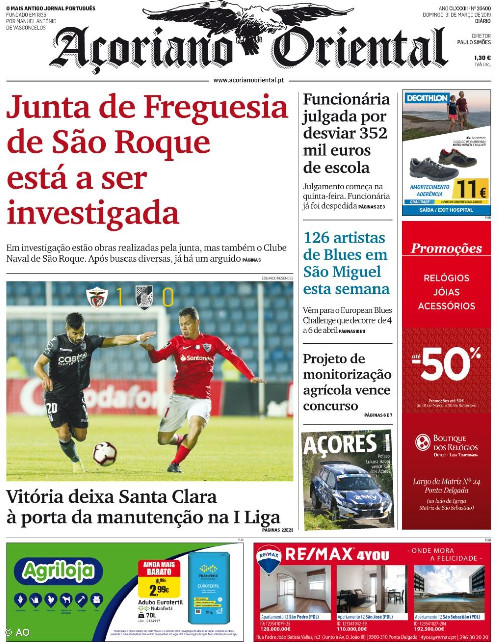 Junta de Freguesia de São Roque está a ser investigada – Imagem 1
