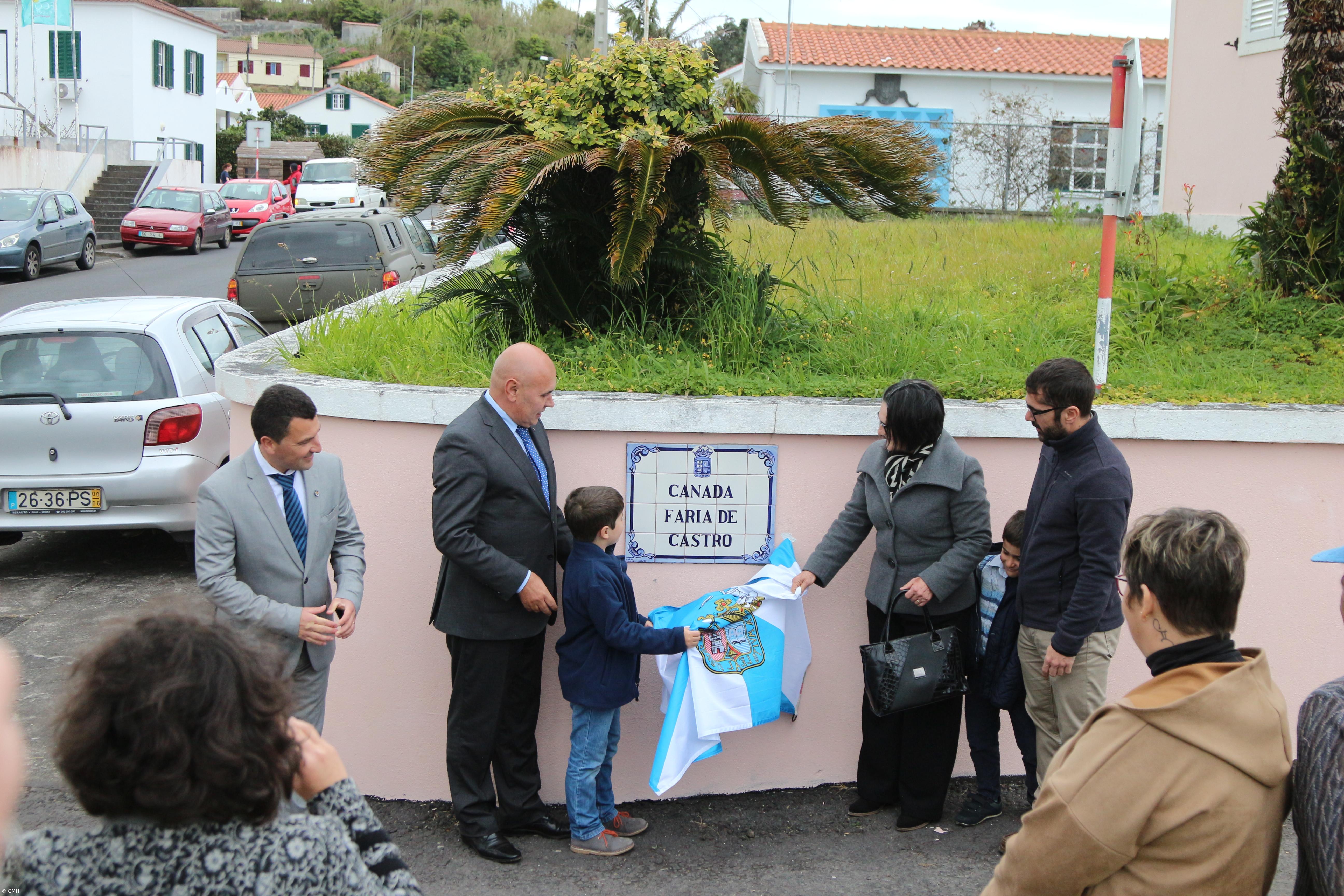 Manuel Faria de Castro imortalizado na toponímia faialense – Imagem 2