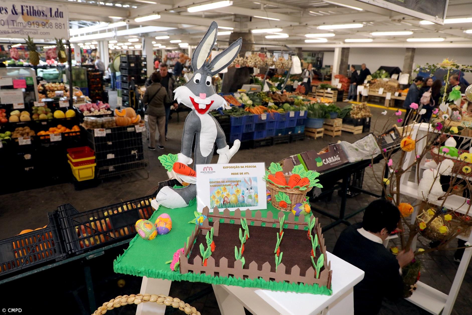 Exposição da Páscoa dos ATL municipais no Mercado da Graça – Imagem 1
