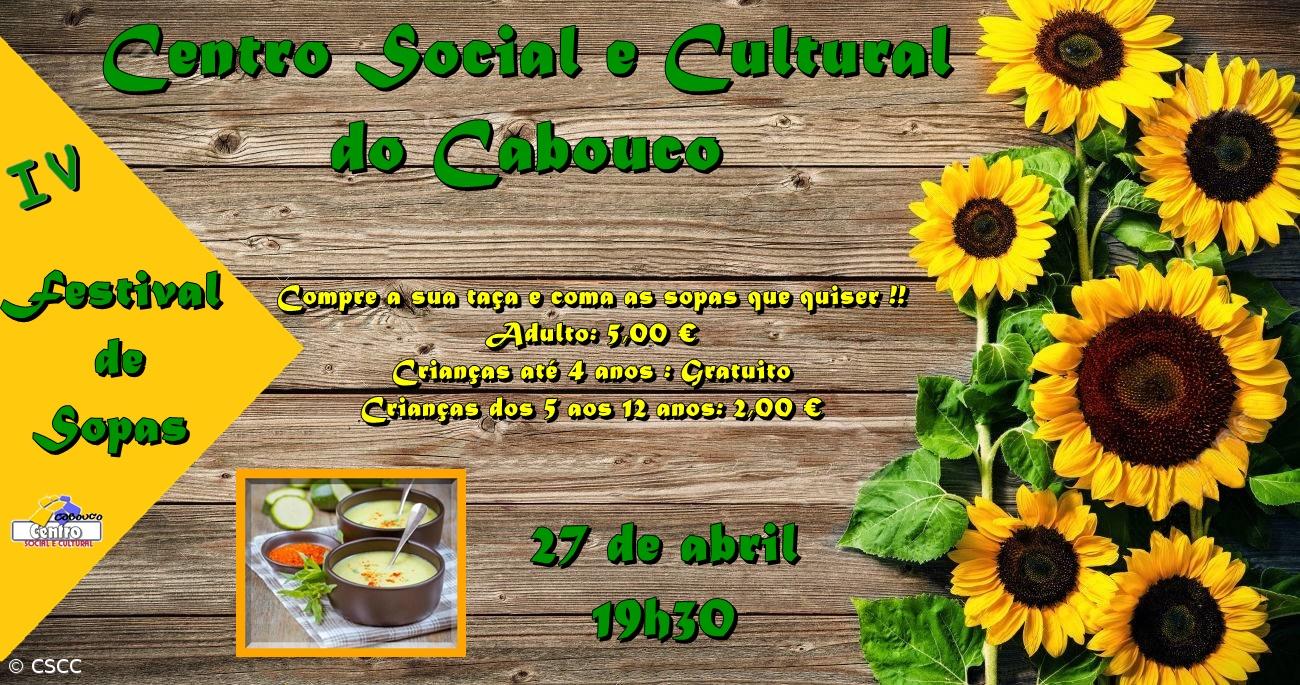 Quarta edição do Festival de Sopas no Cabouco – Imagem 1