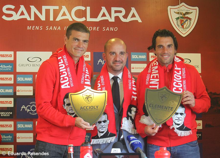 Accioly e Clemente terminam carreira e integram estrutura do Santa Clara – Imagem 3