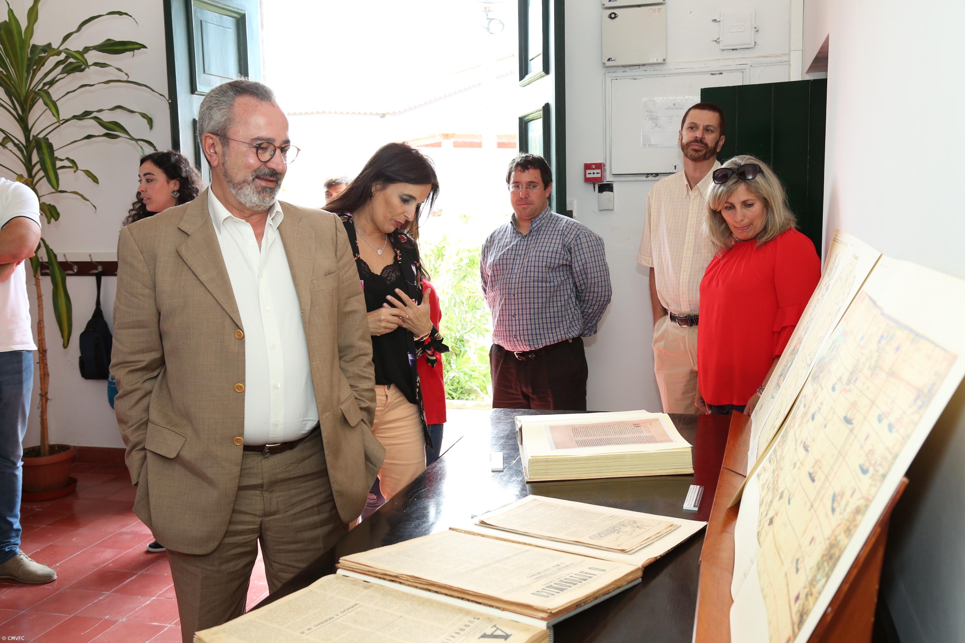 Inauguração do Arquivo Histórico e Sala de Leitura na freguesia da Ribeira das Tainhas – Imagem 1