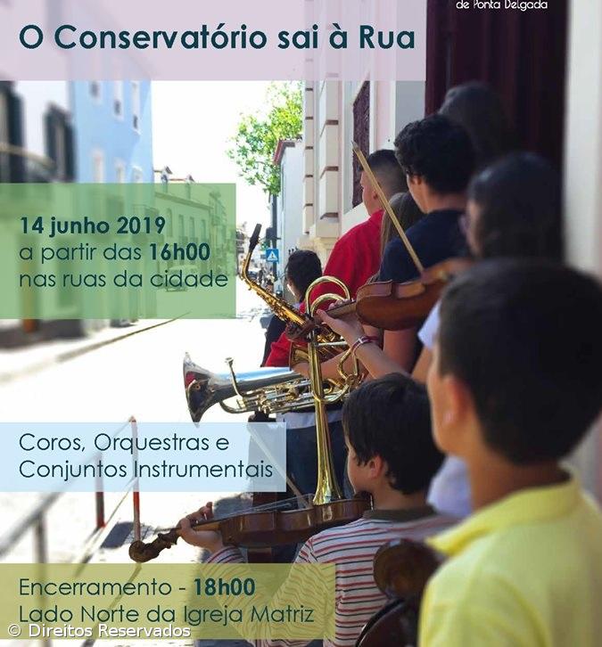 “O Conservatório sai à rua” em Ponta Delgada – Imagem 1