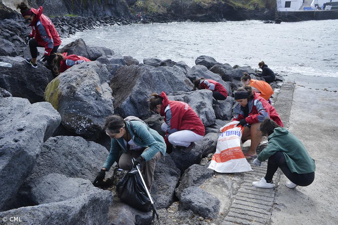 Recolhidos 230 quilos de resíduos na orla costeira de Lagoa – Imagem 3
