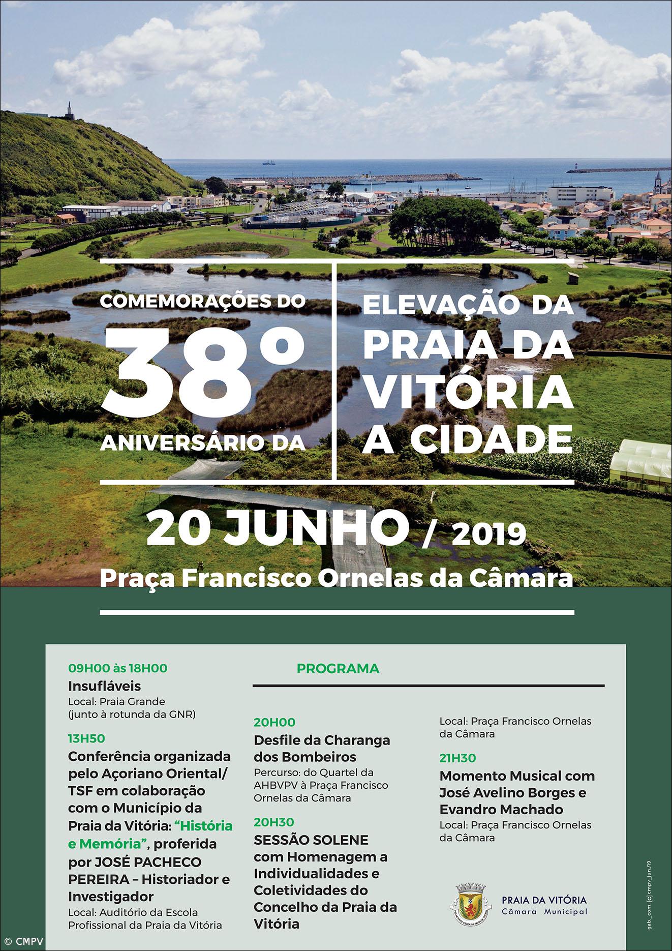 Comemorações do 38º Aniversário da Elevação da Praia da Vitória a Cidade – Imagem 3