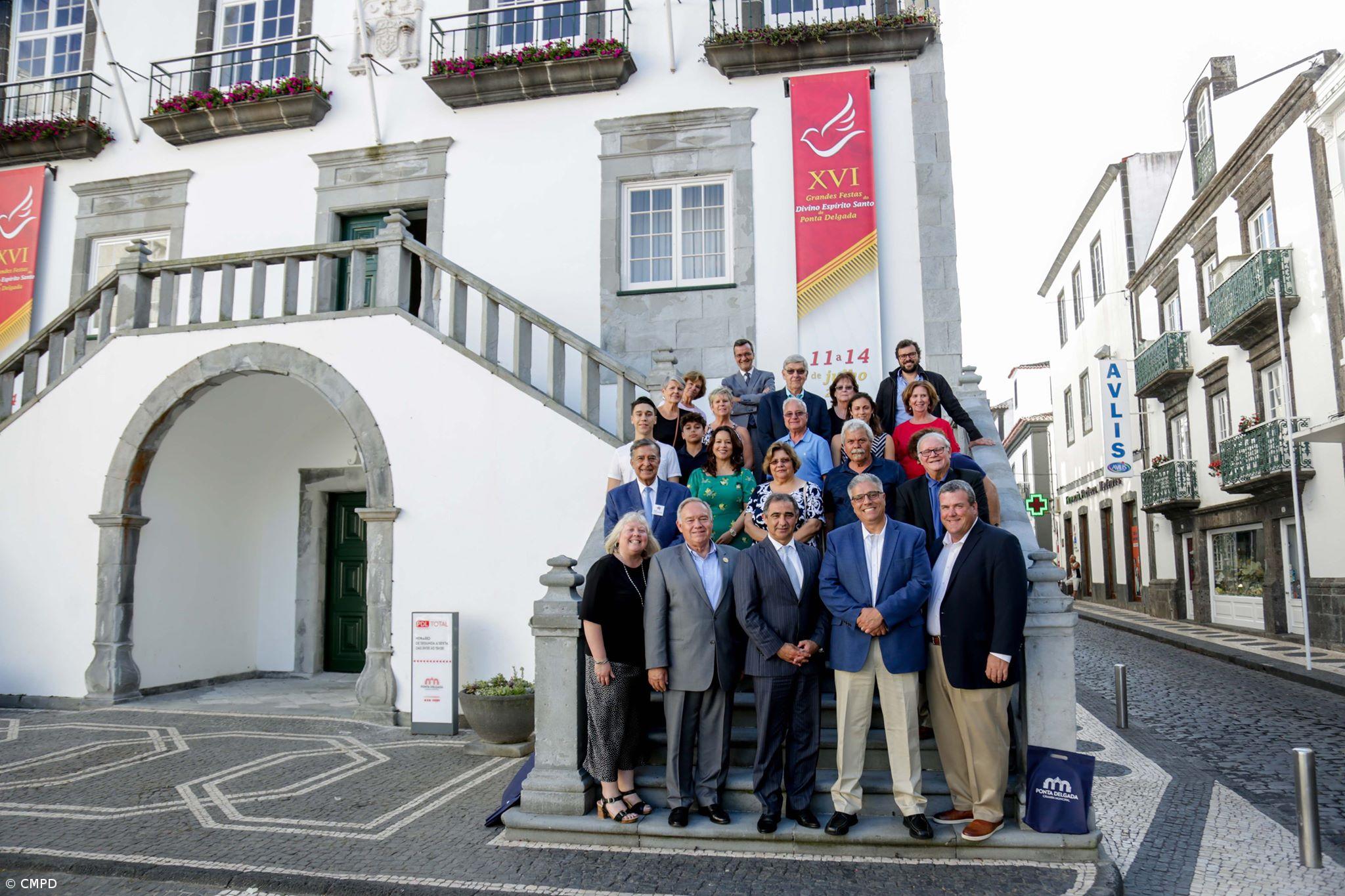 Bolieiro recebe comitiva de Rhode Island  – Imagem 1