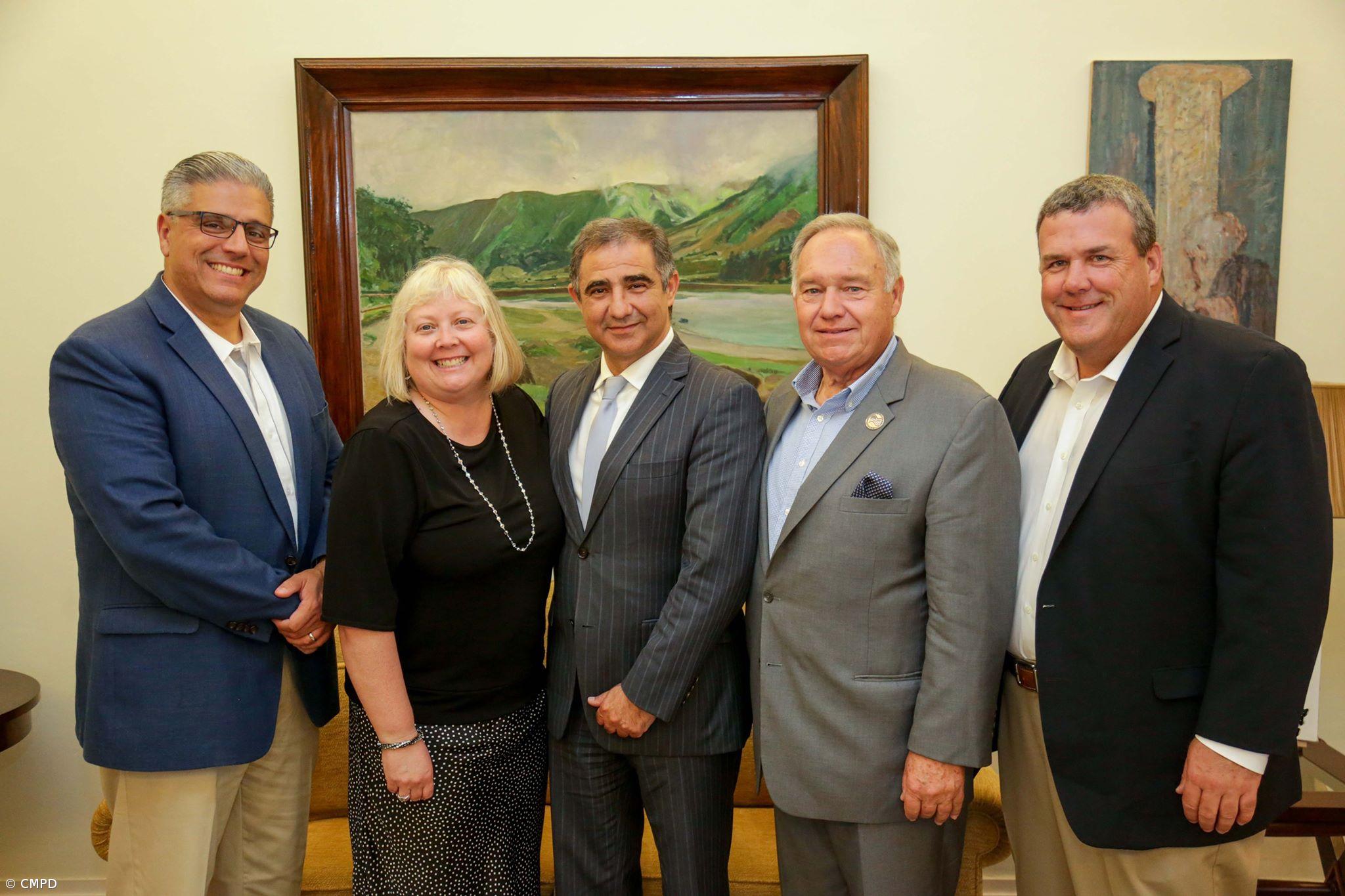 Bolieiro recebe comitiva de Rhode Island  – Imagem 2