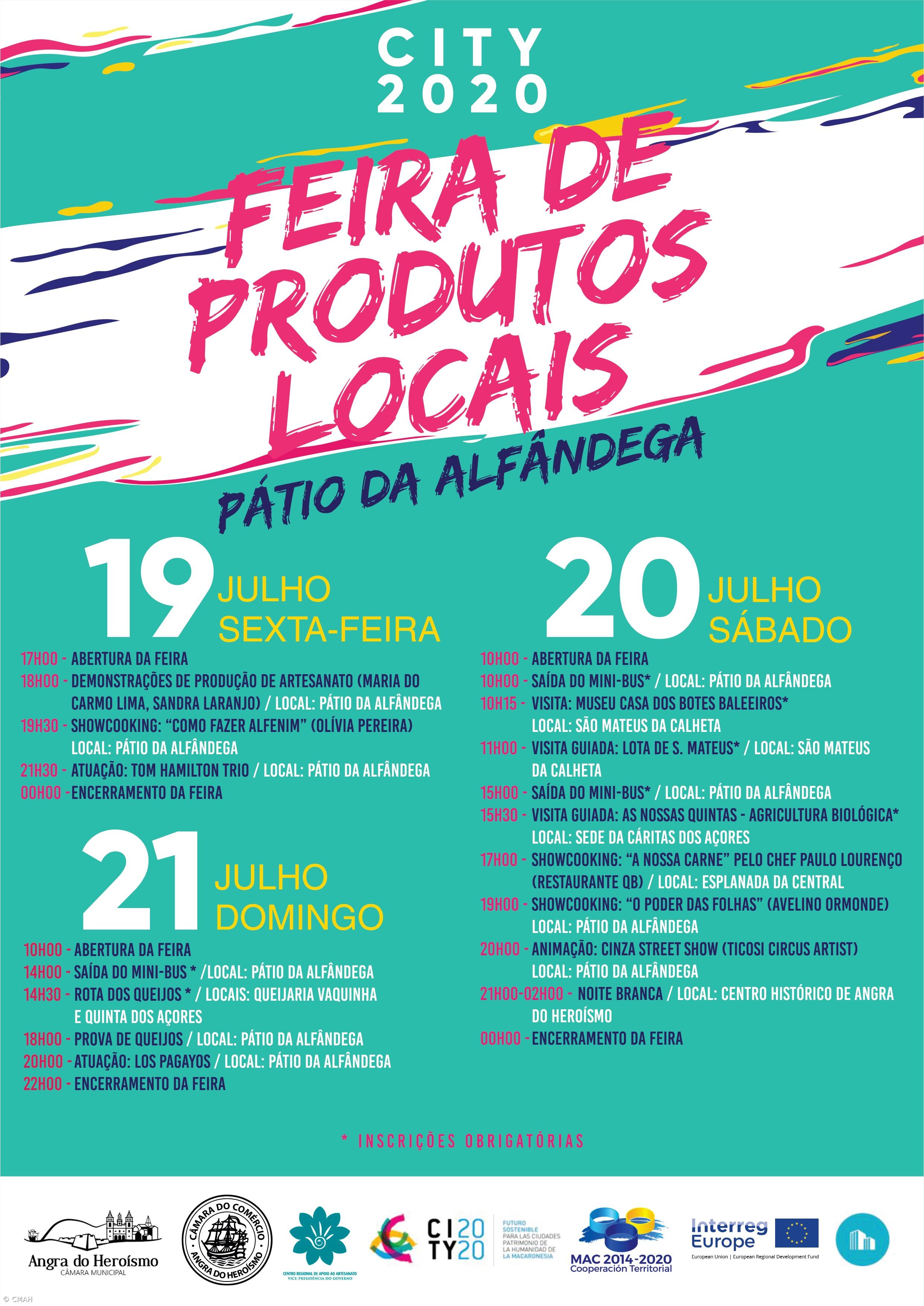 Feira de Produtos Locais e Noite Branca em Angra do Heroísmo – Imagem 1