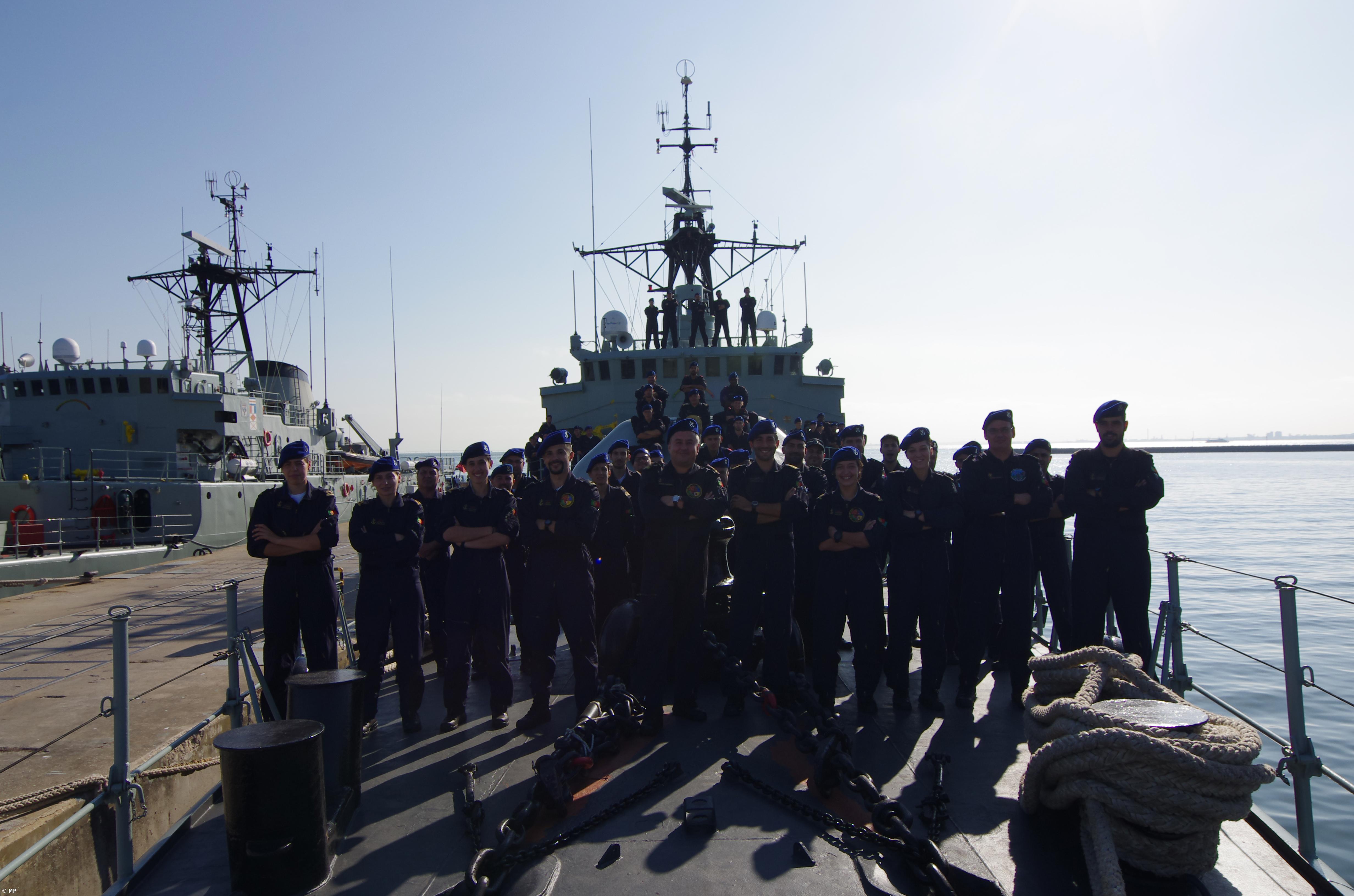 Corveta João Roby ruma aos Açores para mais uma missão – Imagem 1