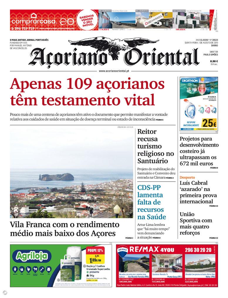 "Apenas 109 açorianos têm testamento vital" – Imagem 1