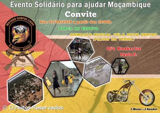 Grupo Motard Sempre Livre organiza evento solidário “Ajudar Moçambique” – Imagem 1