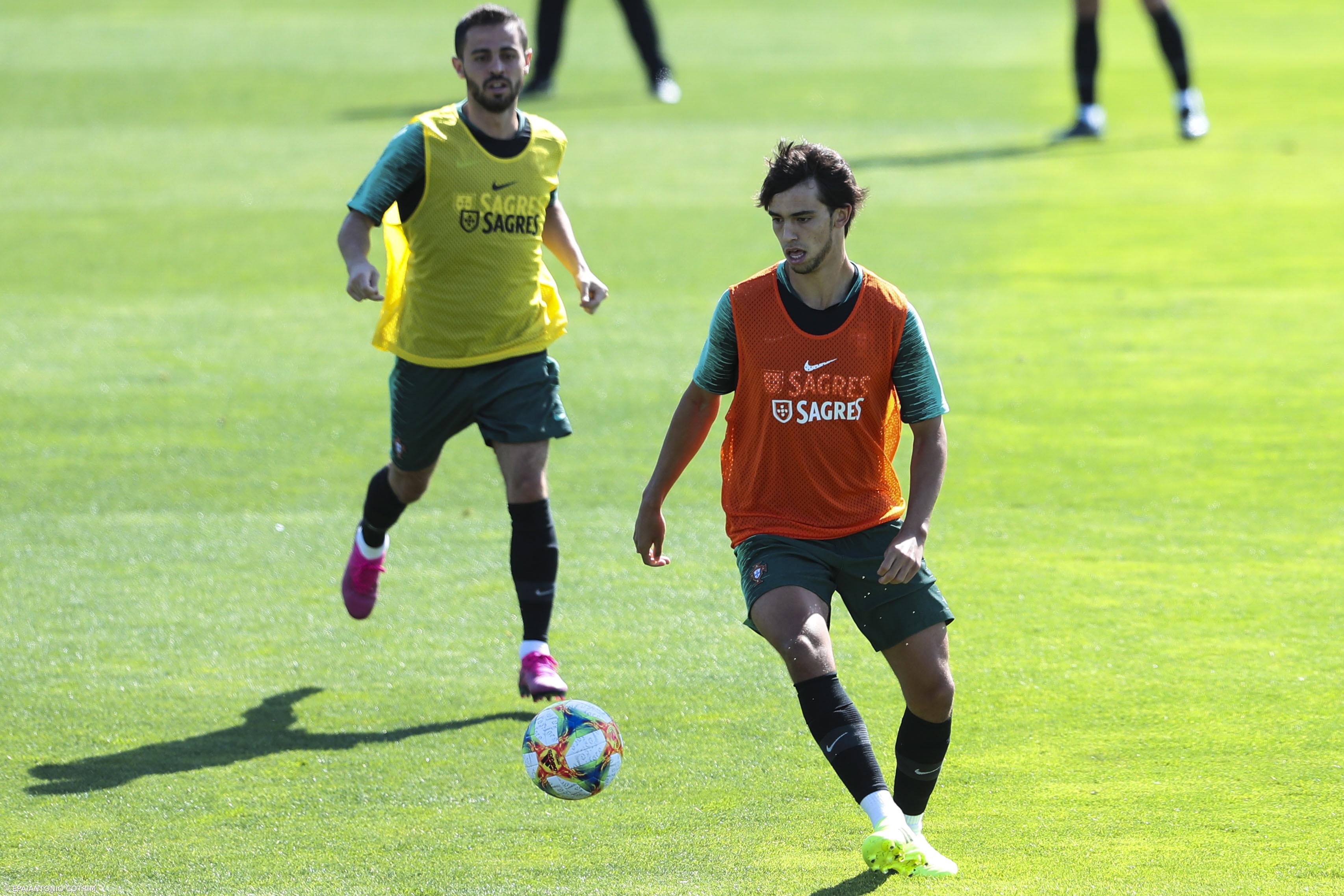  João Félix realiza primeiro treino por Portugal, titulares poupados – Imagem 1