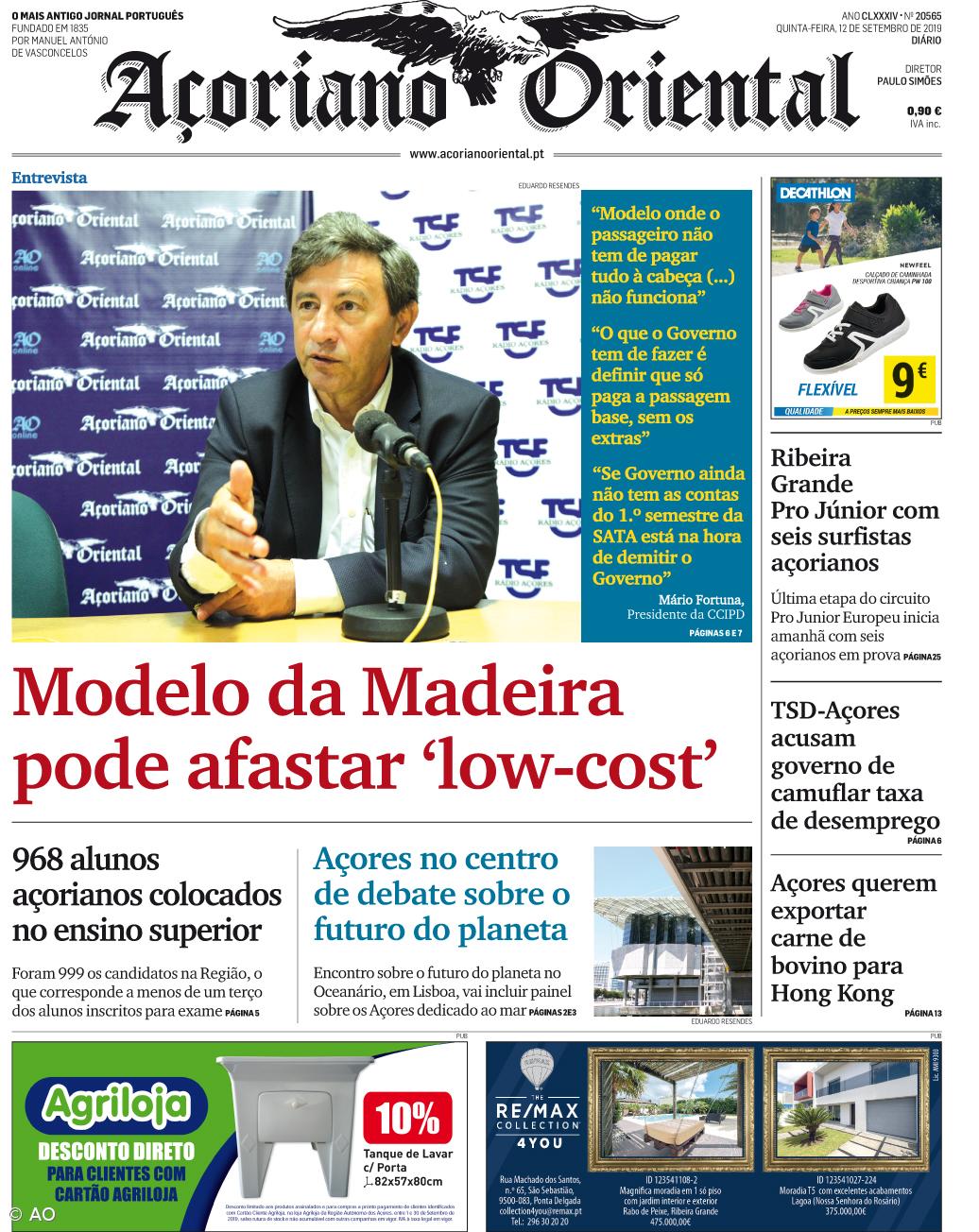 Modelo da Madeira pode afastar 'low-cost' – Imagem 1