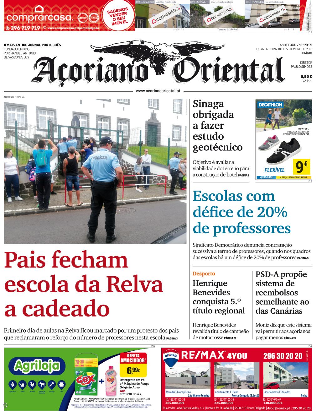 "Pais fecham escola da Relva a cadeado"  – Imagem 1