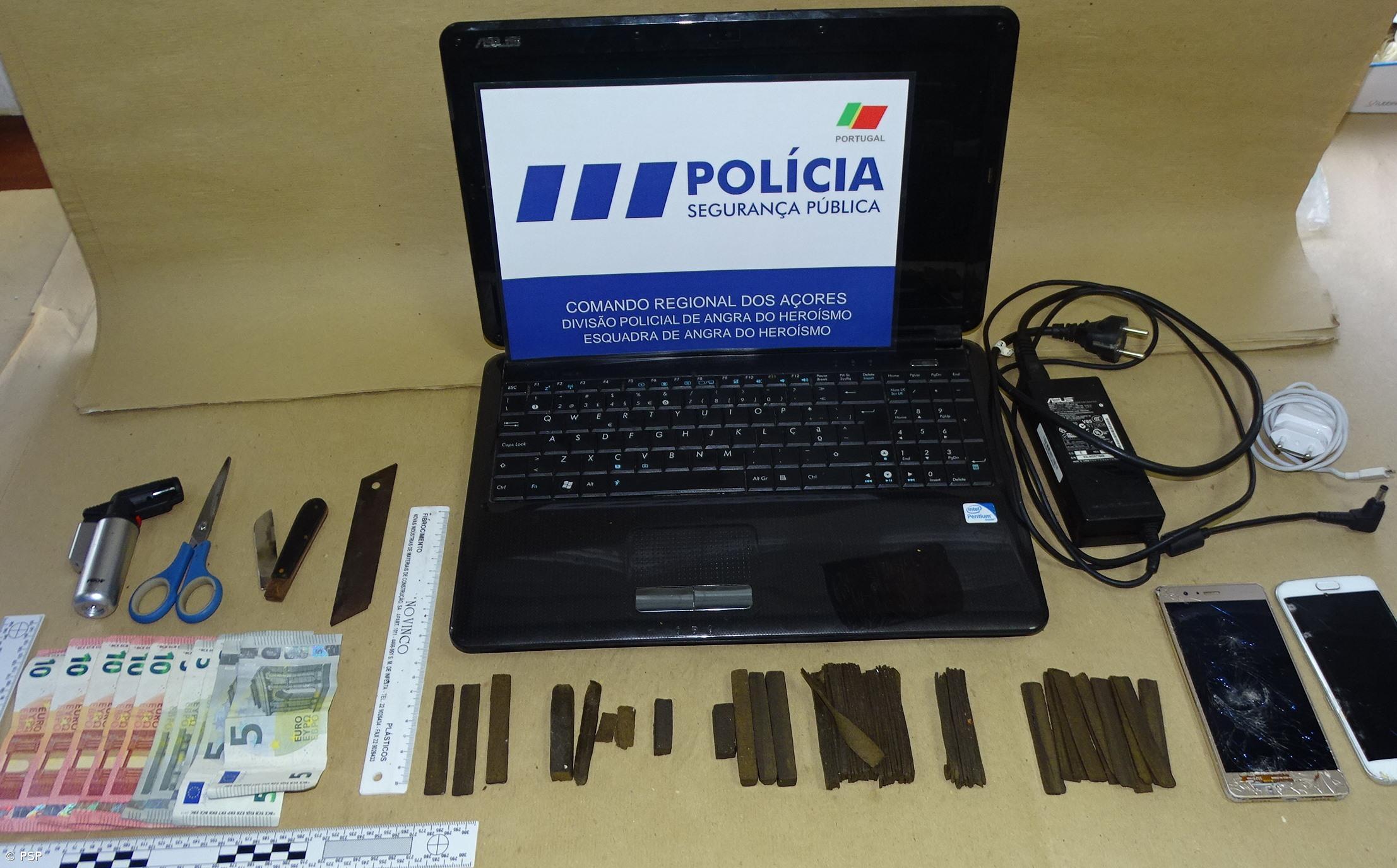 Detenções por tráfico de estupefaciente na Terceira e São Miguel – Imagem 1