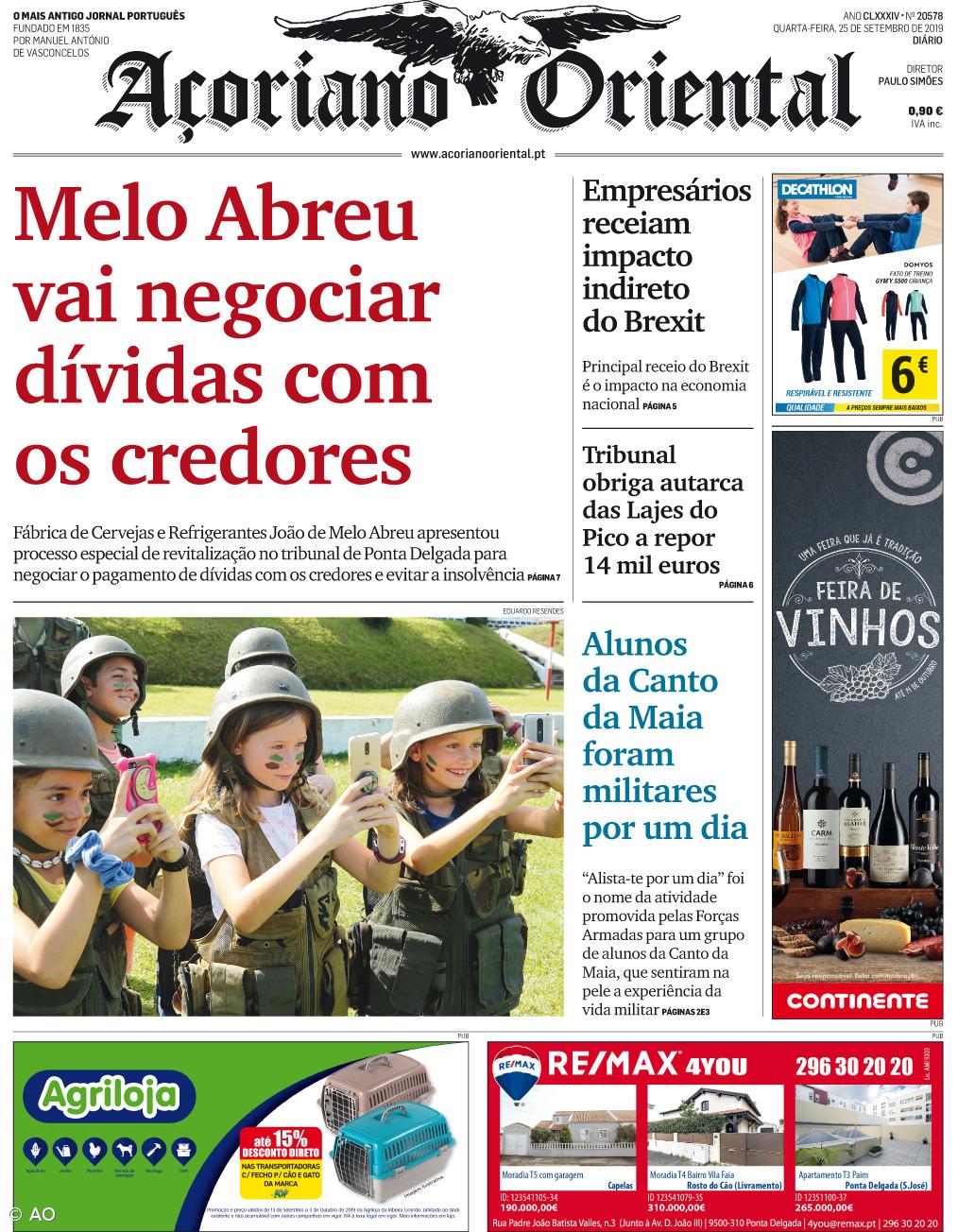 Melo Abreu  vai negociar dívidas com  os credores – Imagem 1