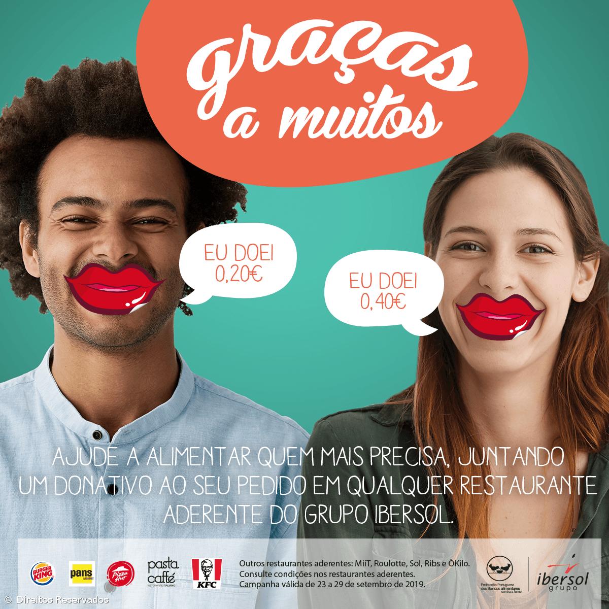 Campanha solidária de angariação de fundos do Grupo Ibersol – Imagem 1