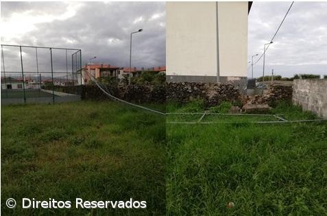 Vandalismo repetente vitima campo de jogos  – Imagem 1