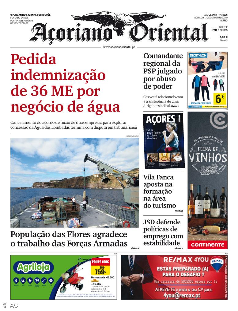 Pedida indemnização  de 36 ME por negócio de água. – Imagem 1