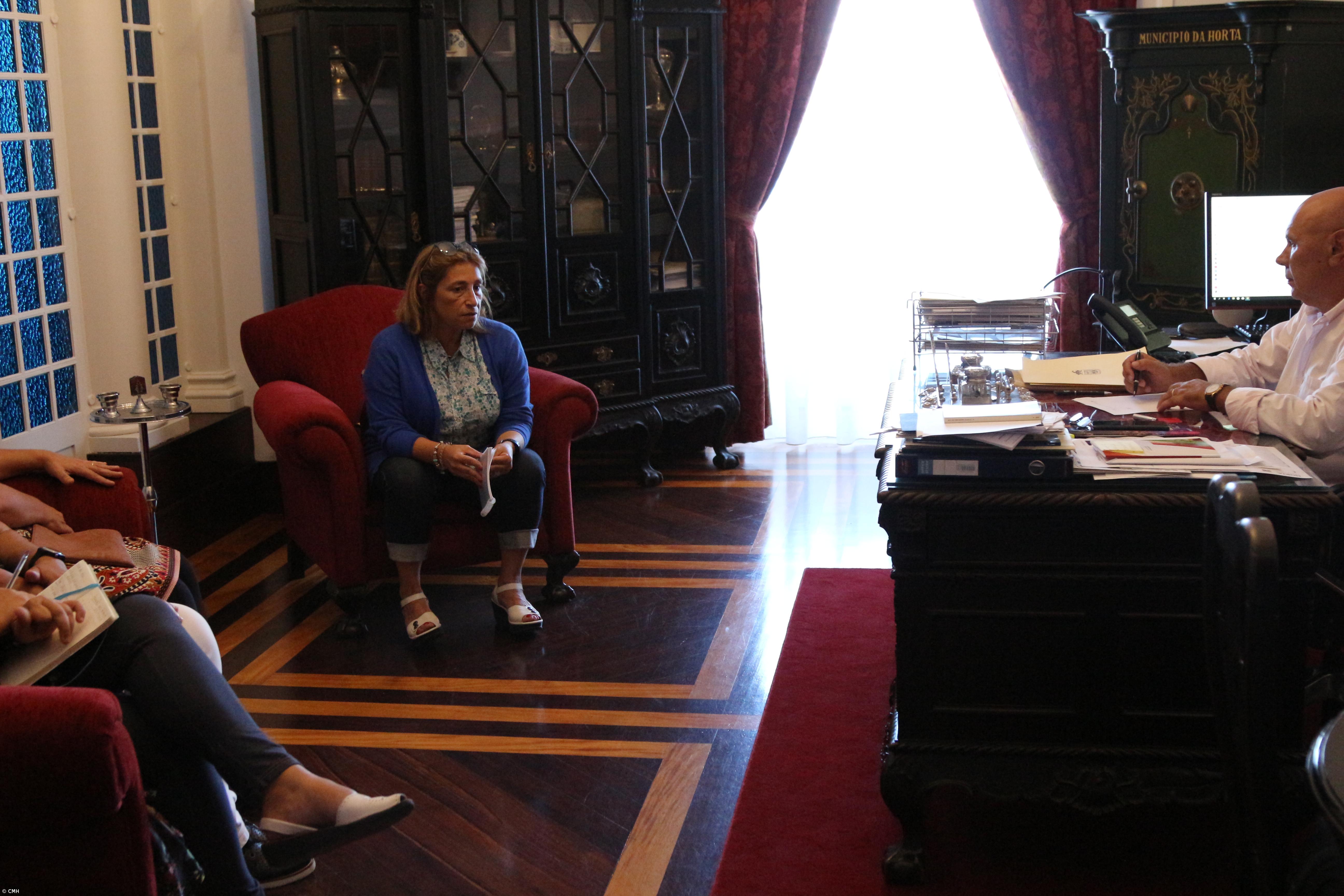 SOS Feteira apresenta cumprimentos ao presidente da autarquia da Horta – Imagem 1