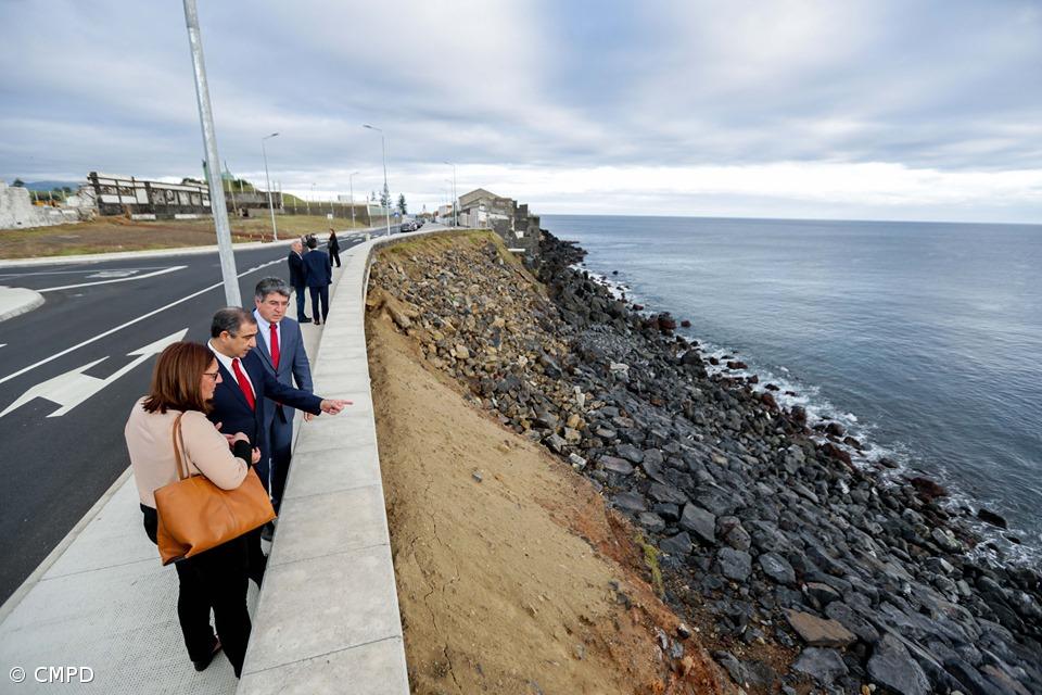 Autarca de Ponta Delgada valoriza via que liga freguesias de Santa Clara e Relva – Imagem 1