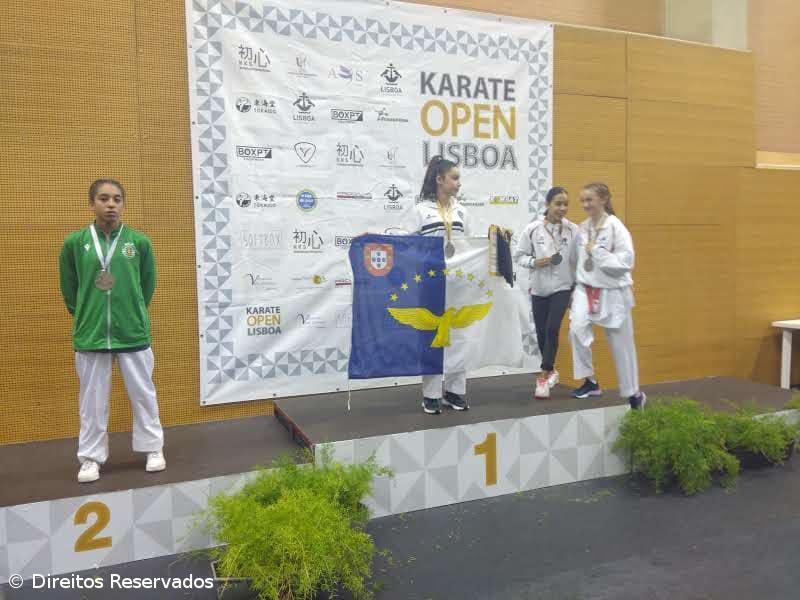 Sara Pereira do CKL conqusita 1º lugar na categoria U14-50kg – Imagem 3