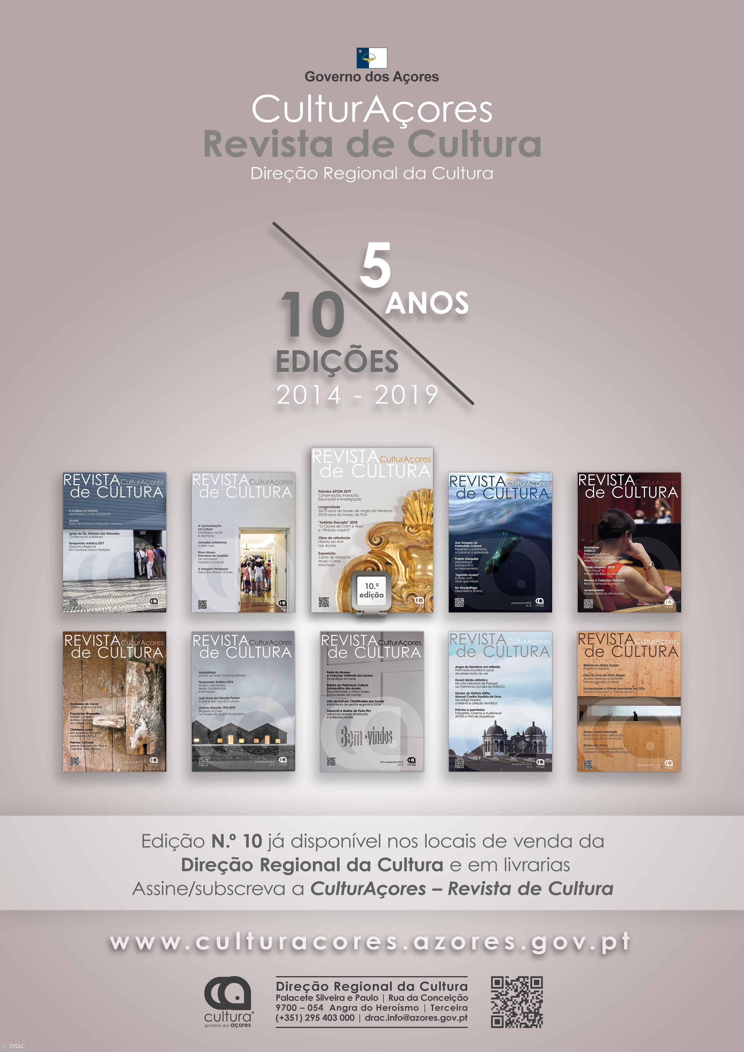 Revista CulturAçores assinala 5.º aniversário de olhos postos no estrangeiro – Imagem 1