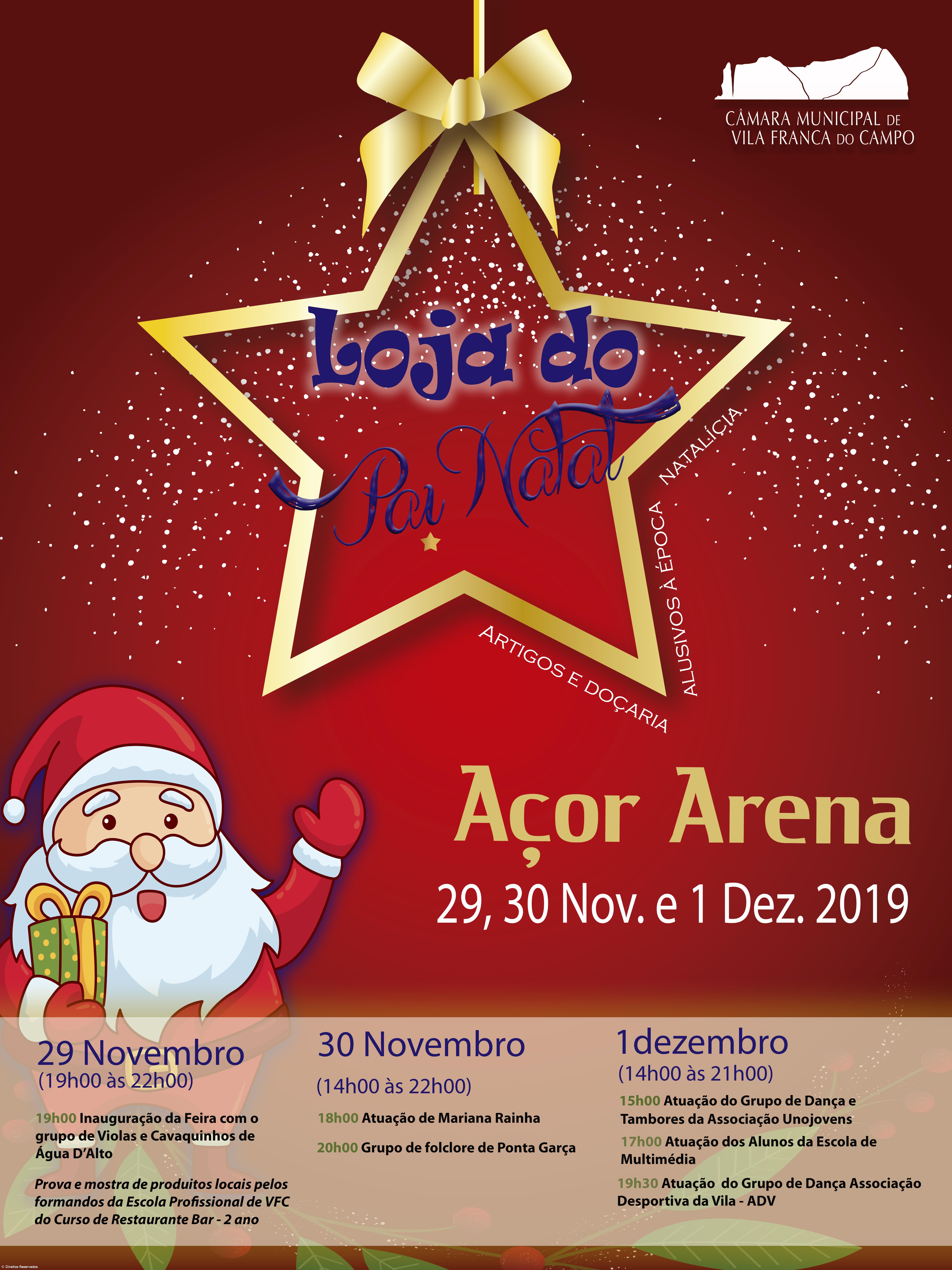 Loja do Pai Natal de 29 de novembro a 1 de dezembro no Açor Arena – Imagem 2