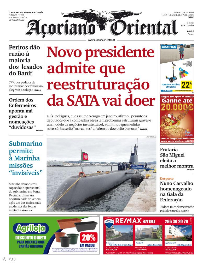 Novo presidente admite que reestruturação da SATA vai doer – Imagem 1