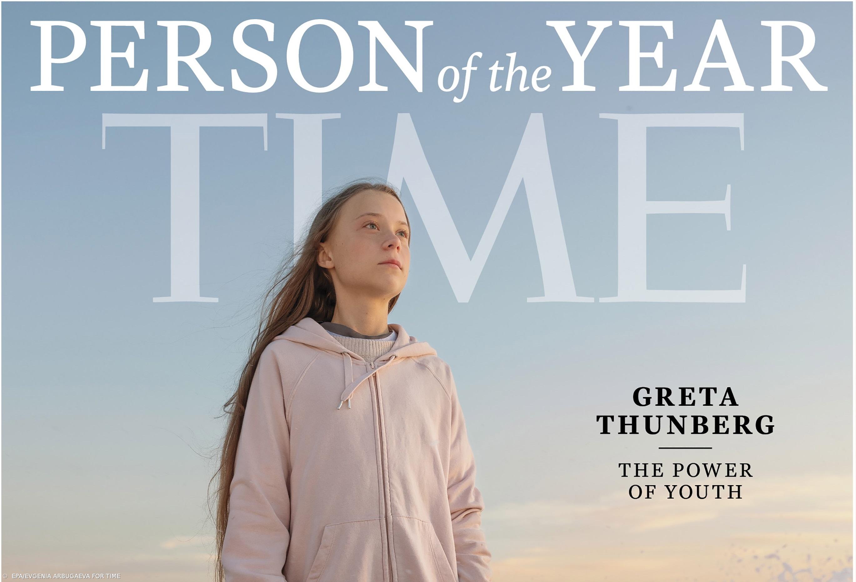 Revista Time escolhe Greta Thunberg como Personalidade do Ano – Imagem 1