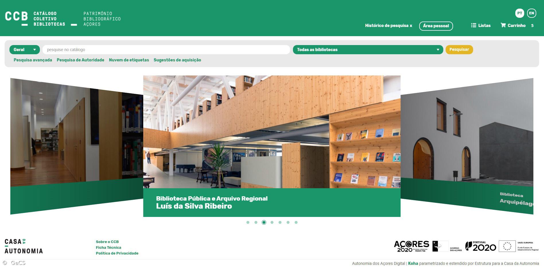 Região disponibiliza online Catálogo Coletivo Bibliográfico dos Açores – Imagem 1