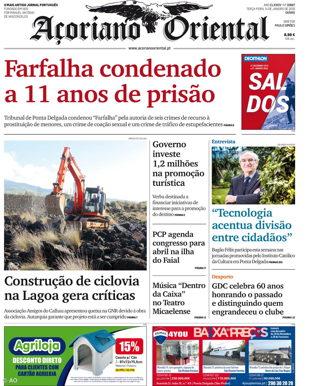 Farfalha condenado a 11 anos de prisão – Imagem 1