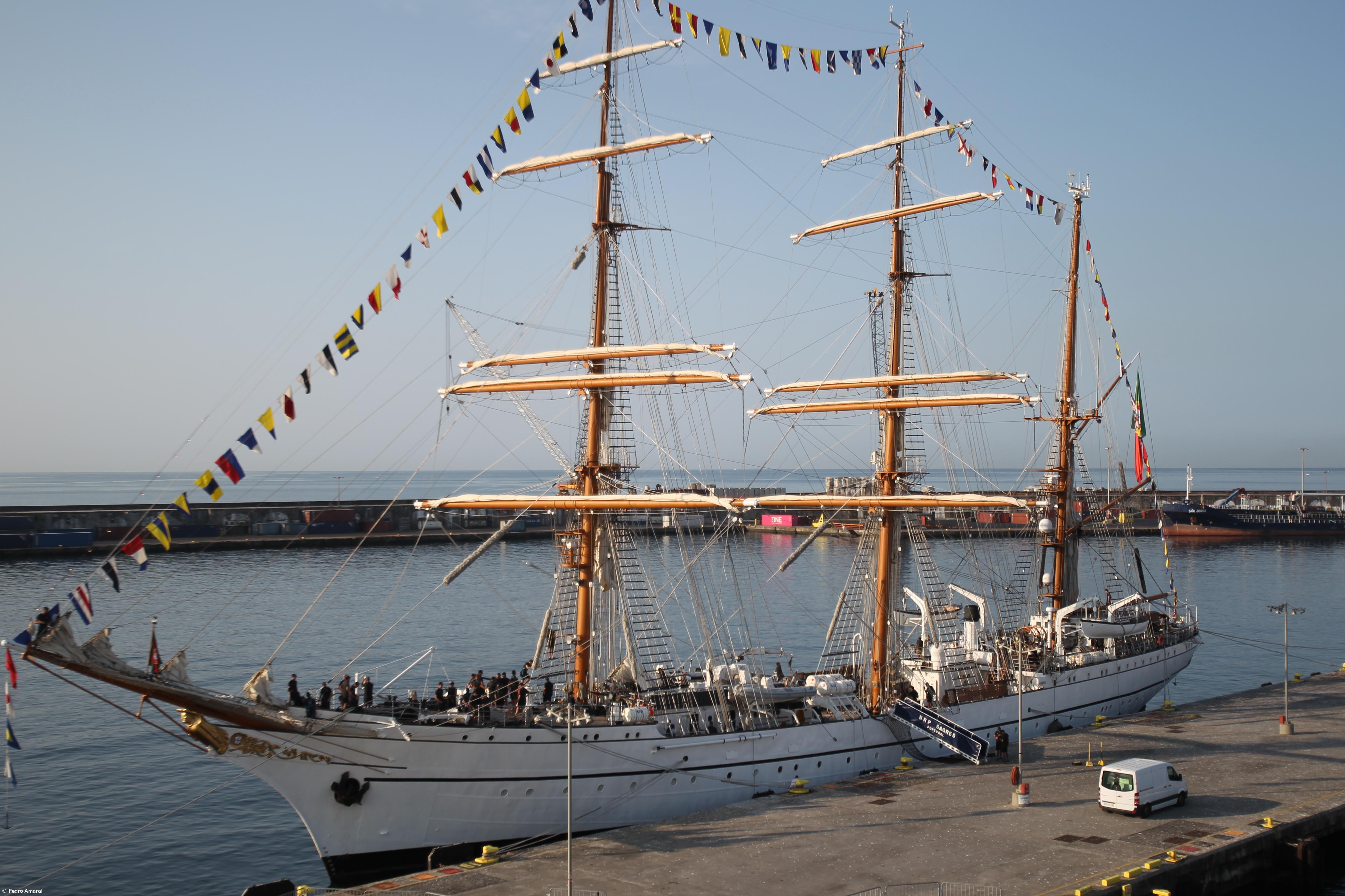 Navio Escola Sagres navega à vela a 200 milhas de Cabo Verde – Imagem 1
