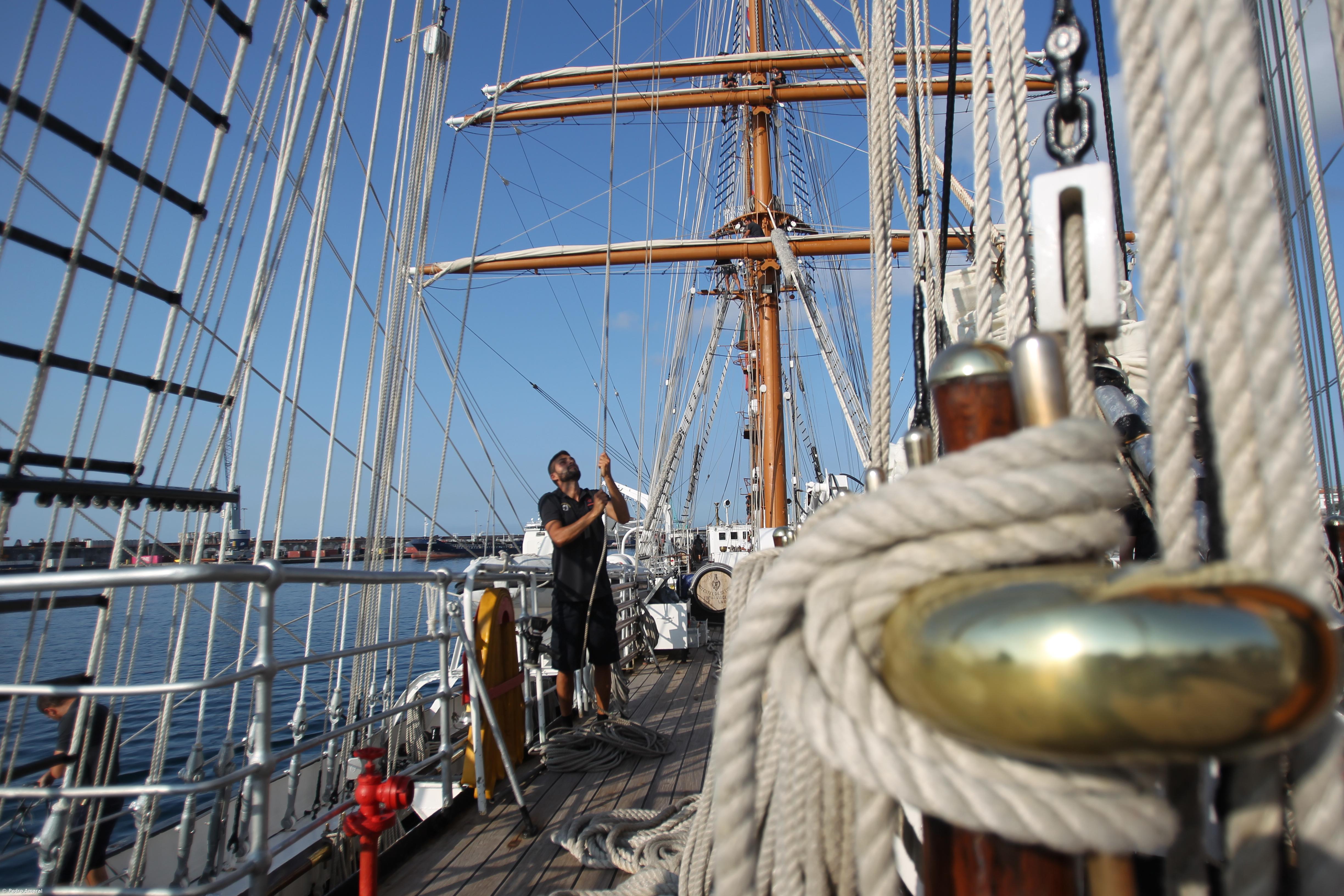 Navio-escola "Sagres" parte hoje do Rio de Janeiro com destino a Montevidéu – Imagem 1