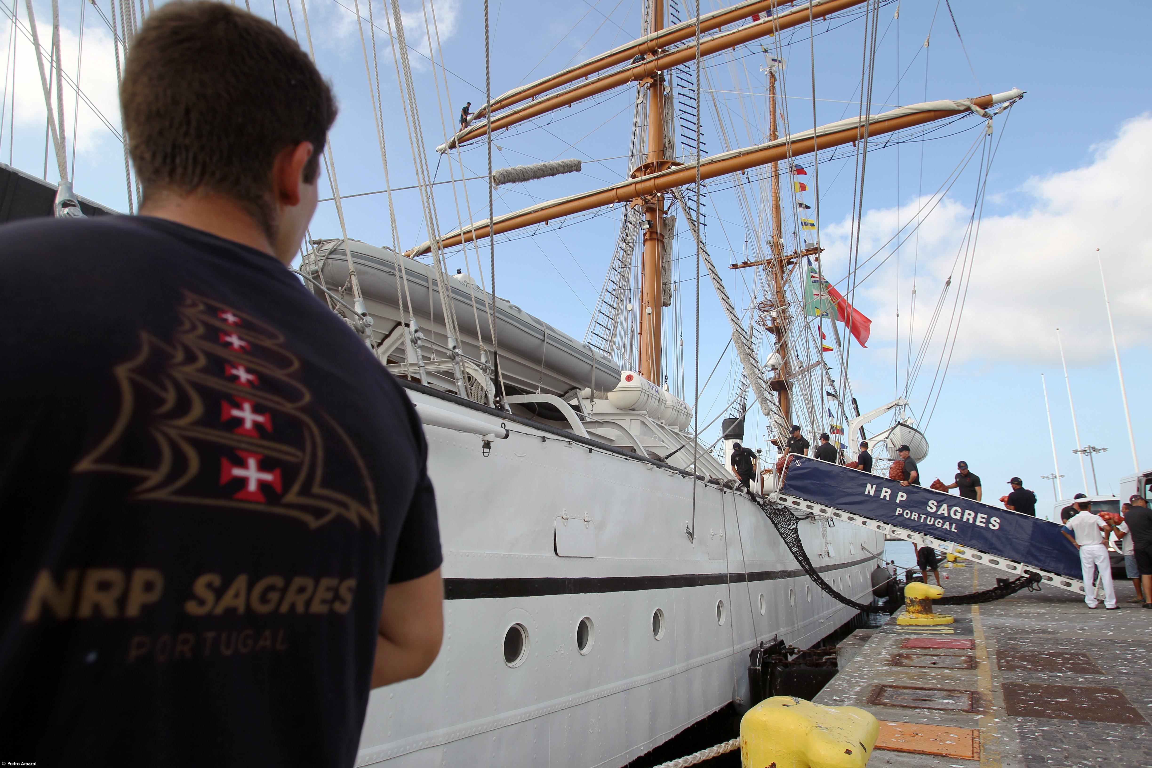 Navio Escola Sagres navega à vela a 200 milhas de Cabo Verde – Imagem 4