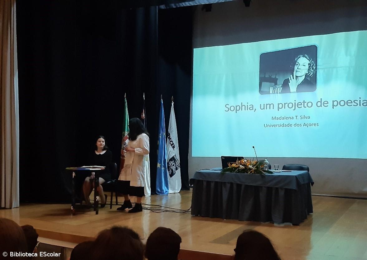 Biblioteca Escolar organizou programa comemorativo dos 100 anos do Nascimento de Sophia de Mello Breyner Andresen – Imagem 4