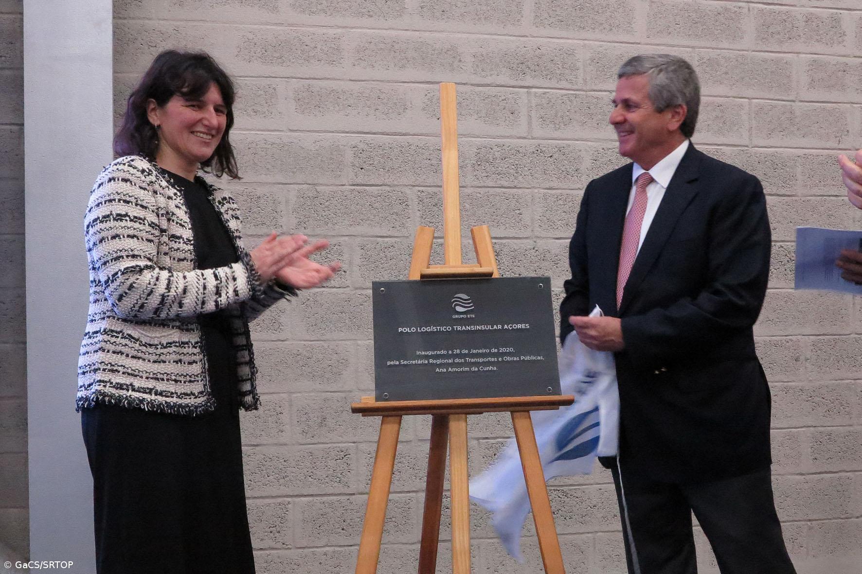 Inaugurado pólo logístico que dá “maior eficiência” ao transporte marítimo dos Açores – Imagem 1