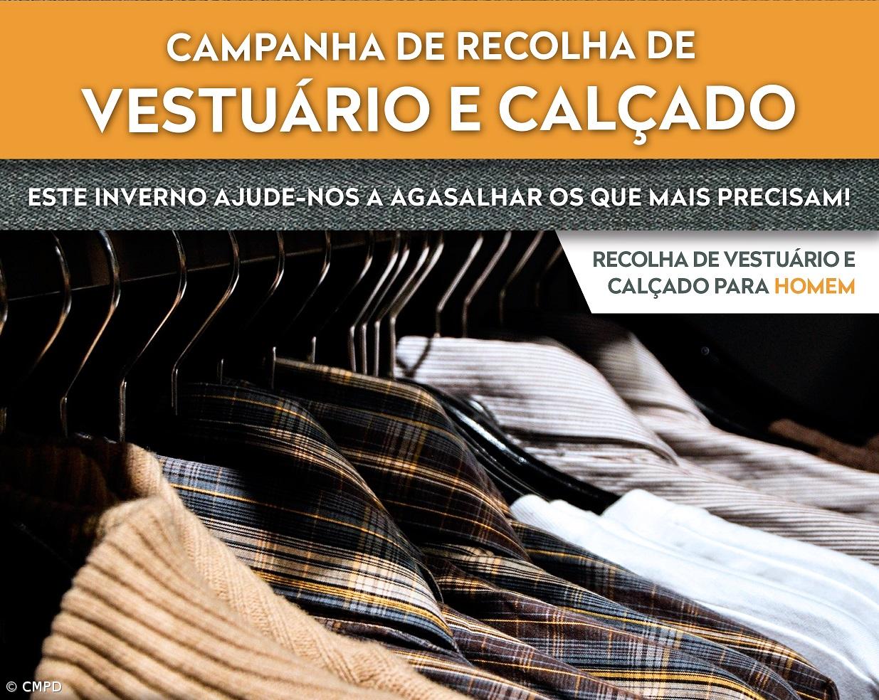 Campanha de recolha de vestuário e calçado para utentes dos Manaias – Imagem 1