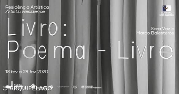 Arquipélago recebe a Residência Artística ‘Livro: Poema livre’ – Imagem 1