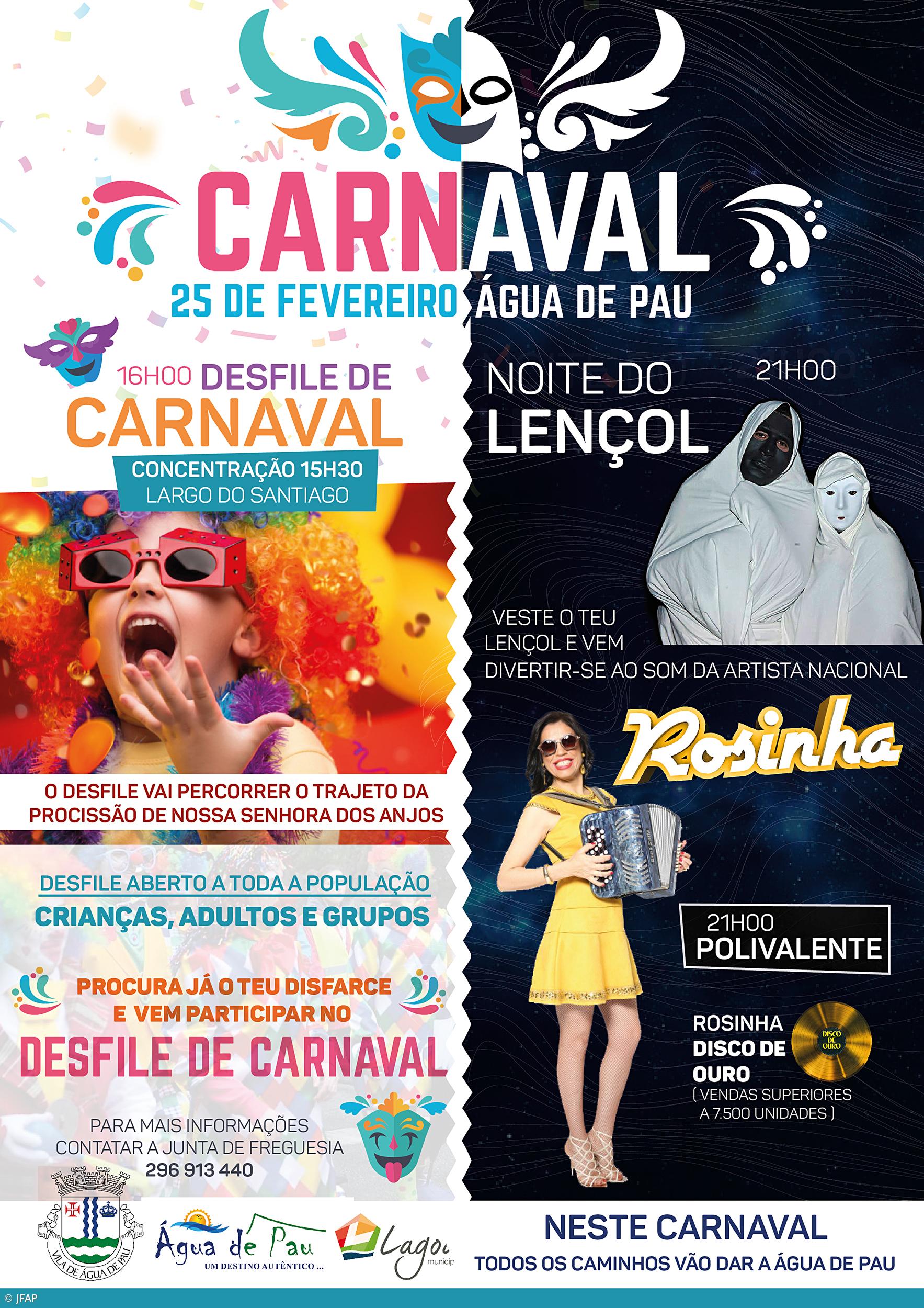 Desfile de Carnaval e noite do lençol em Água de Pau – Imagem 3