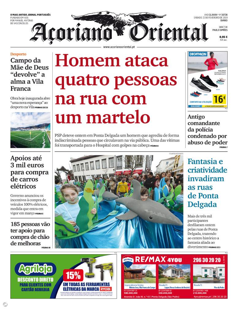 "Homem ataca quatro pessoas na rua com martelo" – Imagem 1