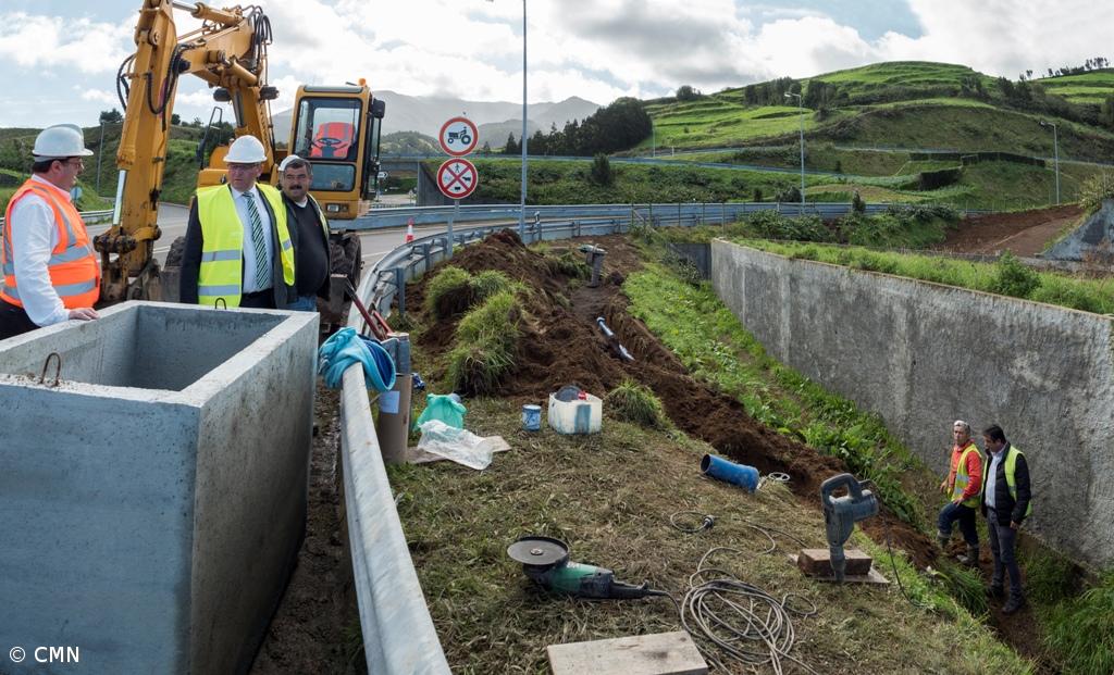 Presidente da Câmara do Nordeste acompanha empreitada da Adutora da Achada – Imagem 1
