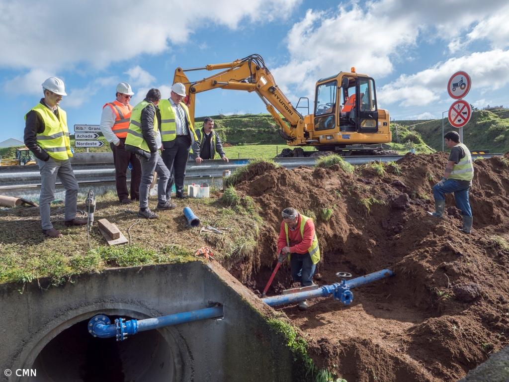 Presidente da Câmara do Nordeste acompanha empreitada da Adutora da Achada – Imagem 2