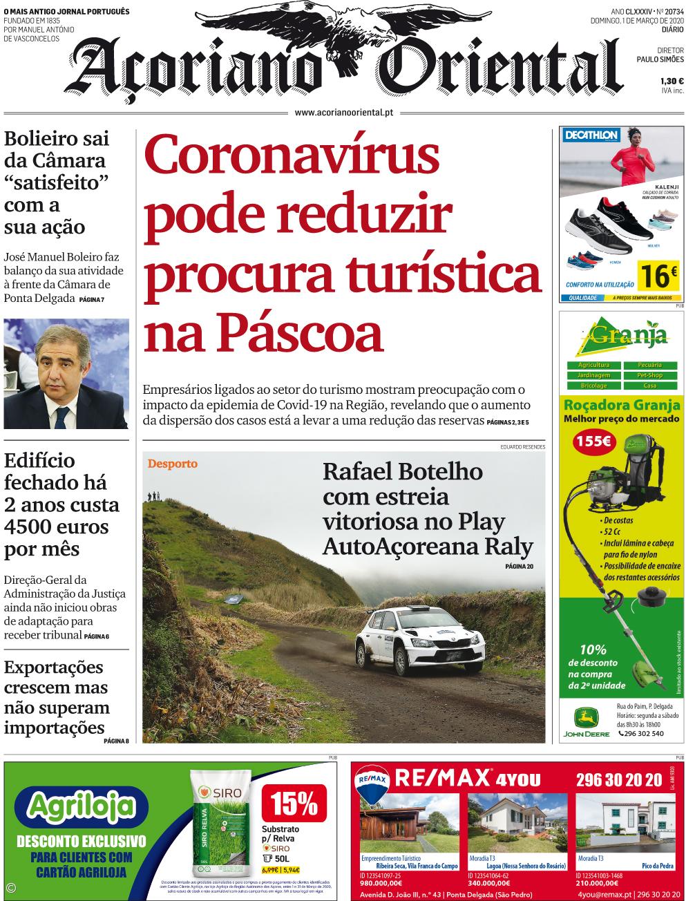 "Coronavírus pode reduzir procura turística na Páscoa" – Imagem 1