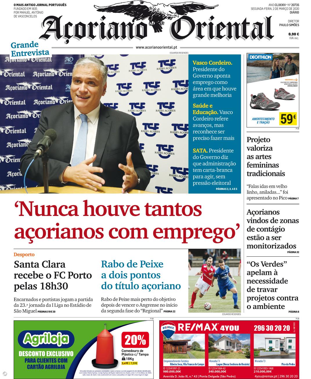 'Nunca houve tantos açorianos com emprego' – Imagem 1