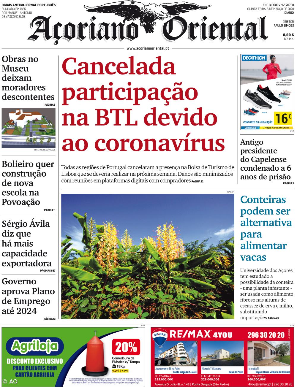 Cancelada participação na BTL devido ao coronavírus – Imagem 1
